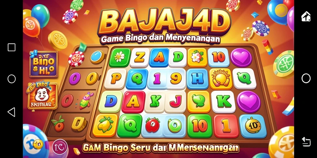 Screenshot gameplay BAJAJ4D yang menunjukkan keseruan bermain Bingo.