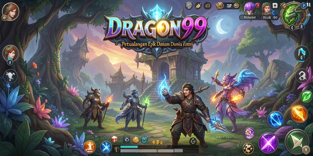 Gameplay seru dan epik dalam DRAGON99 yang menampilkan petualangan luar biasa.