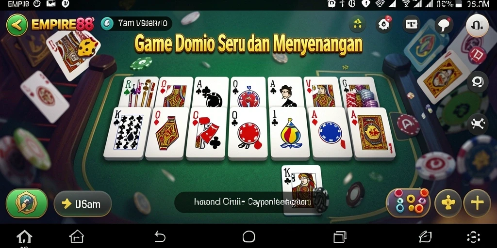 Tampilan gameplay seru dan interaktif EMPIRE88.