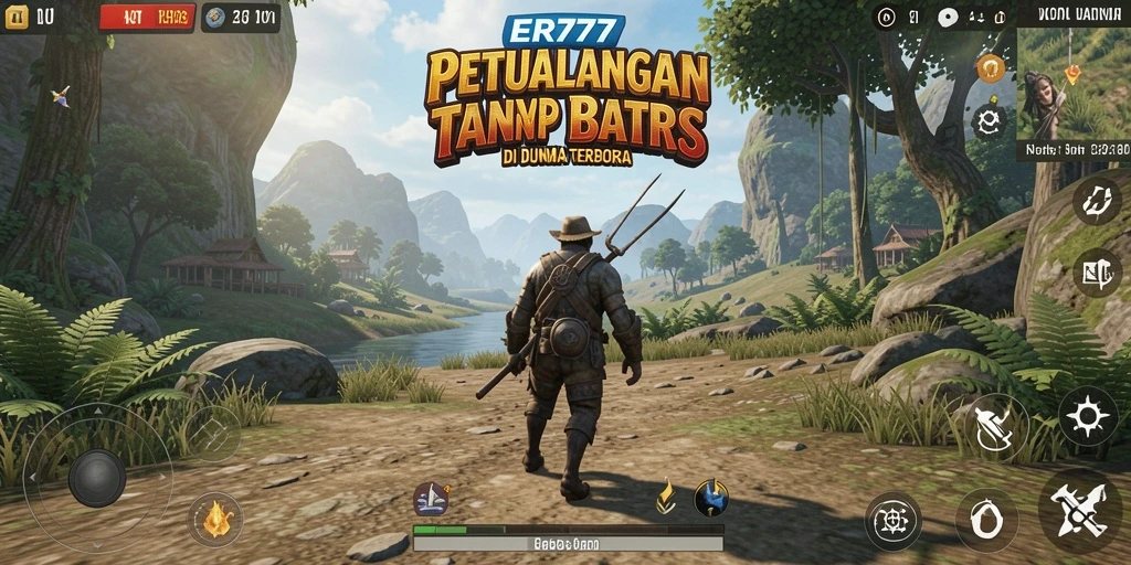 Tampilkan aksi seru dalam eksplorasi dunia terbuka.