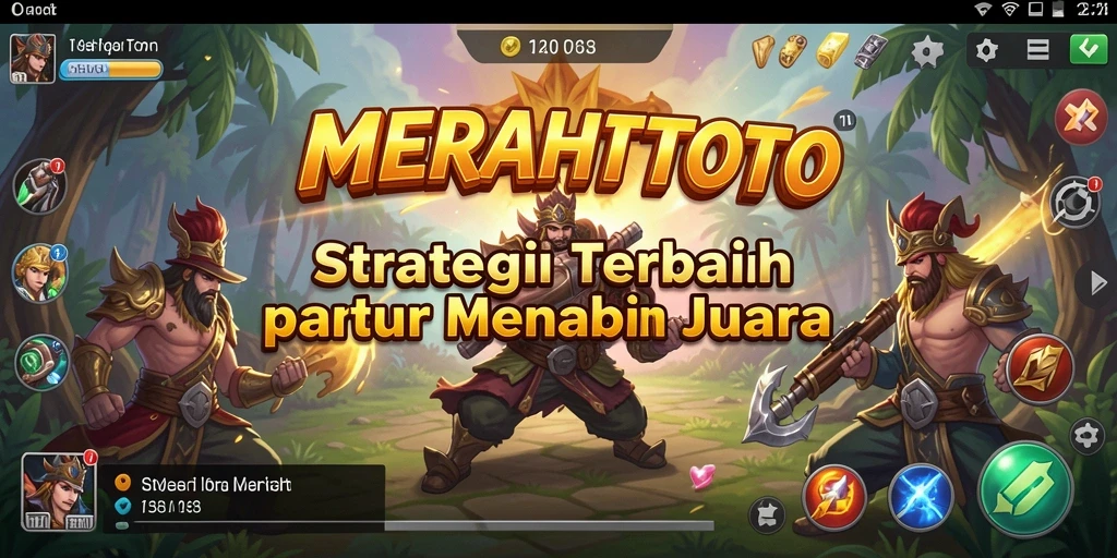 Tampilan gameplay menarik dari MERAHTOTO yang menegangkan.