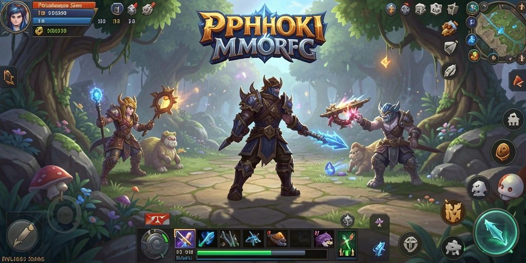 Tampilan gameplay PPHOKI yang seru dan dinamis.