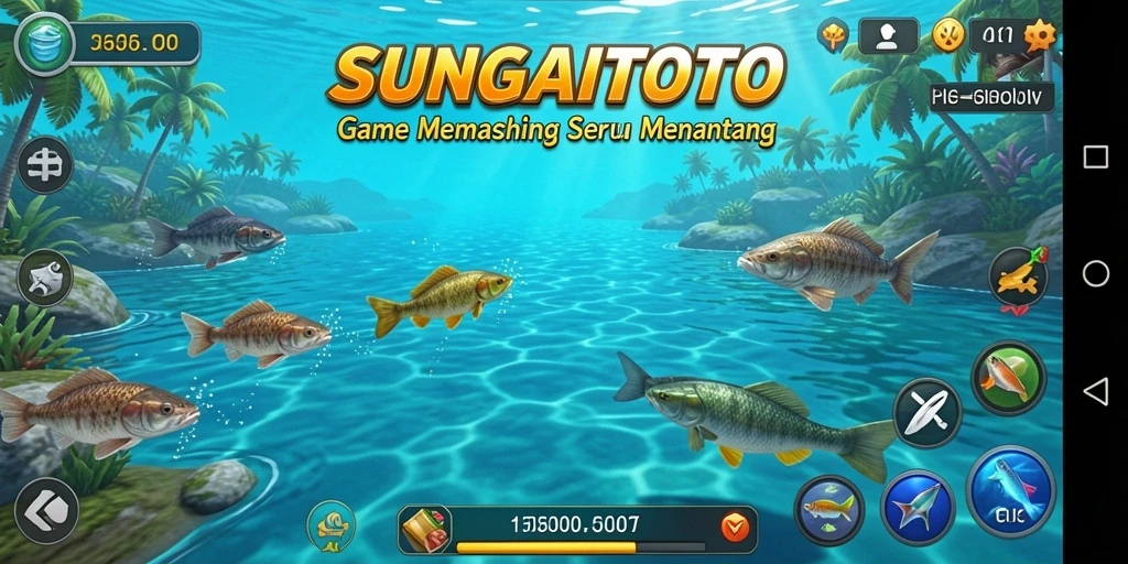 Tangkapan ikan besar dalam gameplay SUNGAITOTO yang mendebarkan.